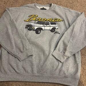 Never worn ford bronco crewneck sweatshirt